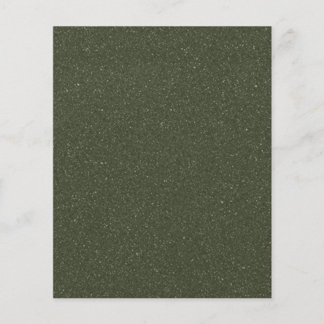 Folheto de fundo do Cheio de Textura Verde de Moss (Frente)