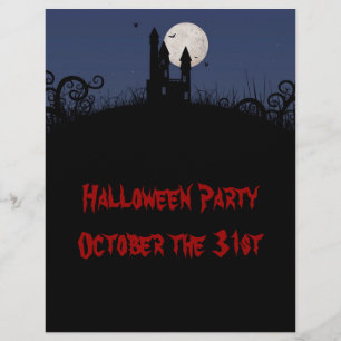 Folheto de Halloween