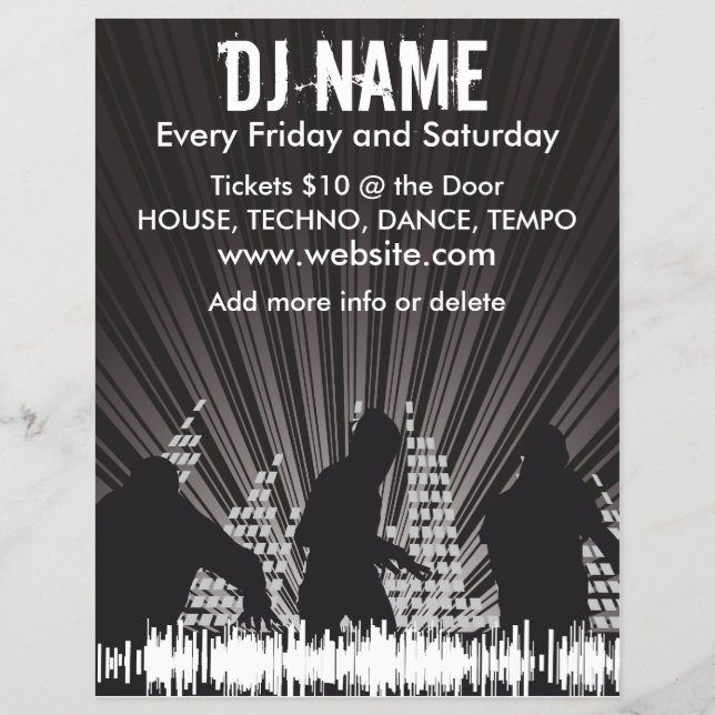 Folheto de Música do DJ Shadows 2 (Frente)