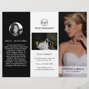 Folheto de Negócios de Fotografia Moderna
