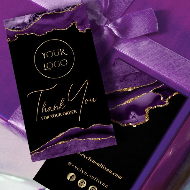 Folheto de ouro e roxa (Criador carregado)