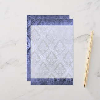 Folheto de Papel Personalizado Floral Vintage - In
