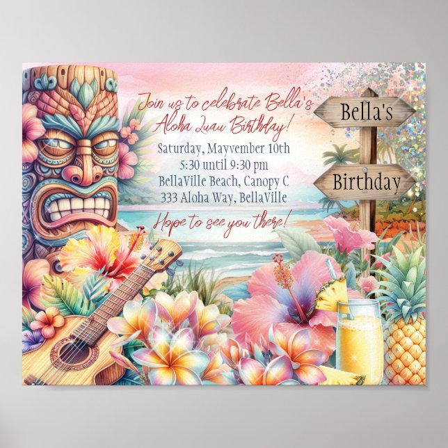 Folheto de Poster do Partido de Verão (Frente)