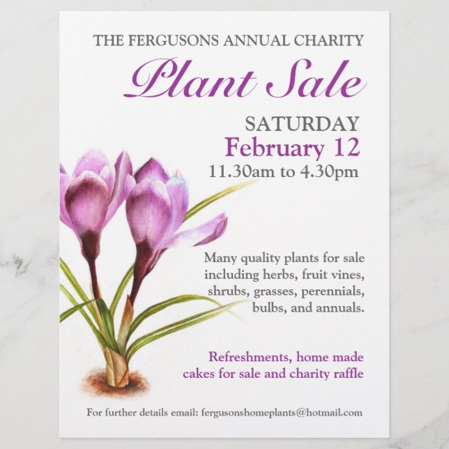 folheto de promoção da arte de cultivo de primaver (Frente)