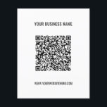 Folheto de Promocional de Texto e Código QR Person<br><div class="desc">Seu código QR e seu Promocional de texto personalizado empresarial - Adicione seu código QR / Imagem ou logotipo e Texto / Informações - Redimensione e mova elementos com a ferramenta de personalização. Escolha / adicione seu plano de fundo / cores do texto / fonte / tamanho favorito! Boa Sorte...</div>