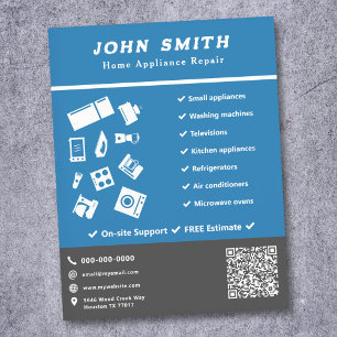 Folheto de Reparo da Home Appliance