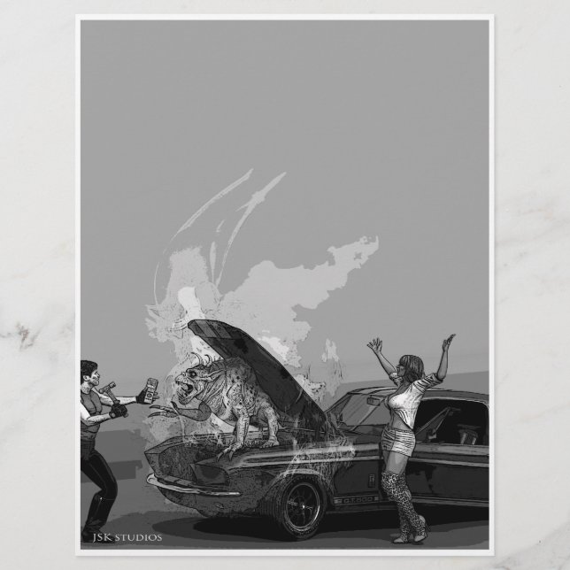 Folheto de serviço na estrada (Frente)