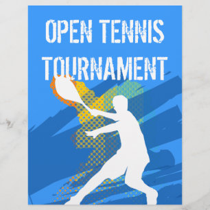 Folheto de Tênis personalizável