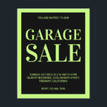 Folheto de vendas de garagem<br><div class="desc">Folheto de Venda de Garagem de promocional. Personalize-o com o seu próprio texto e espalhe a palavra.</div>