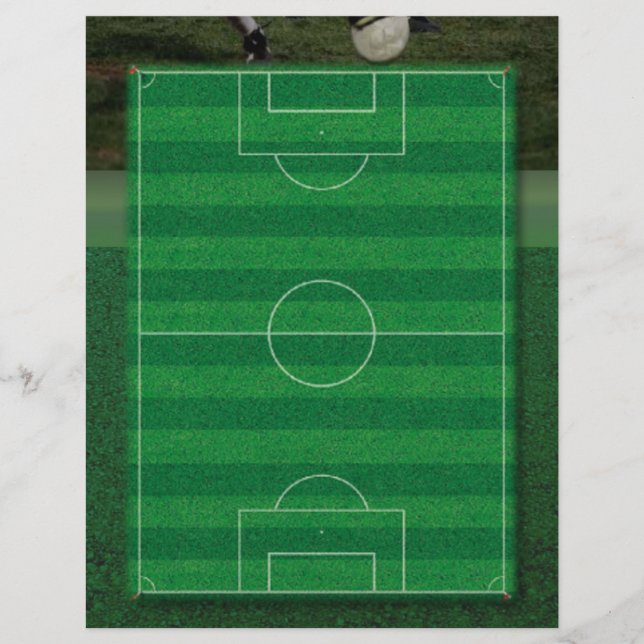 Folheto do Campo de Futebol (Frente)