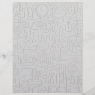 Folheto do Grafite abstrato