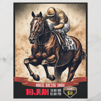 Folheto do Horse Racing v.1