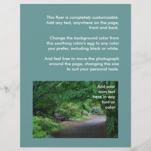 Folheto do Jardim Japonês