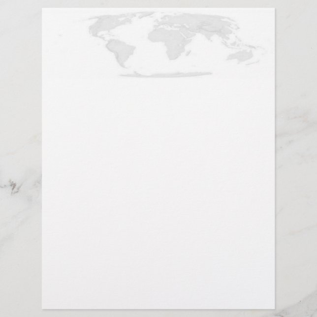 Folheto do Mapa Mundial (Frente)