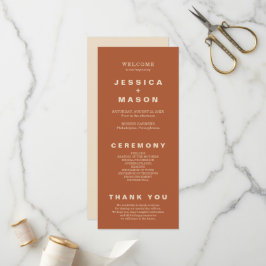 Folheto do Programa de Toneladas Moderno de Boho J