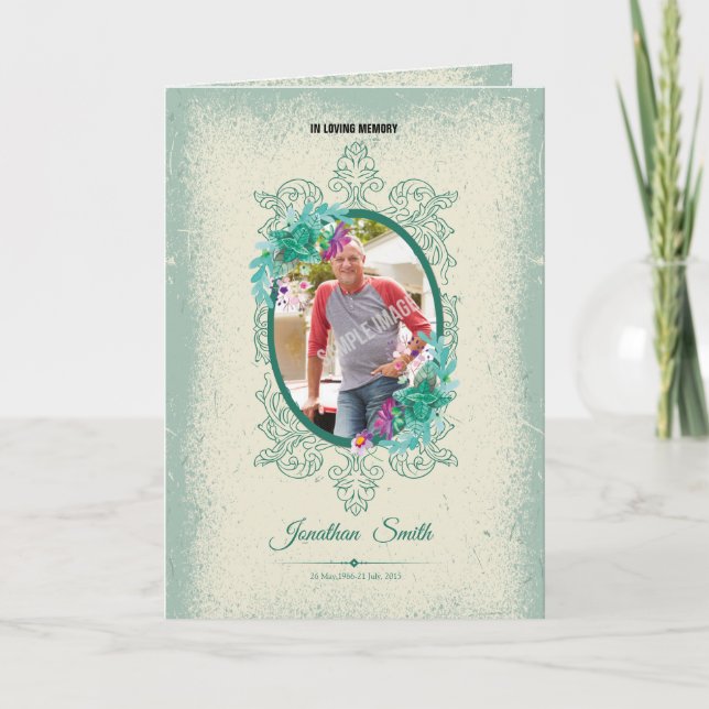 Folheto do Programa Memorial (Frente)