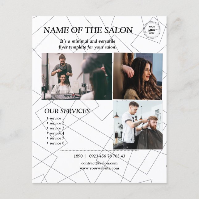 Folheto do Salão de Arte Geométrica (Frente)