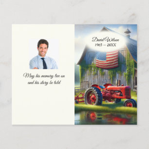 Folheto Funcional do Trator de Fazenda Vermelha An