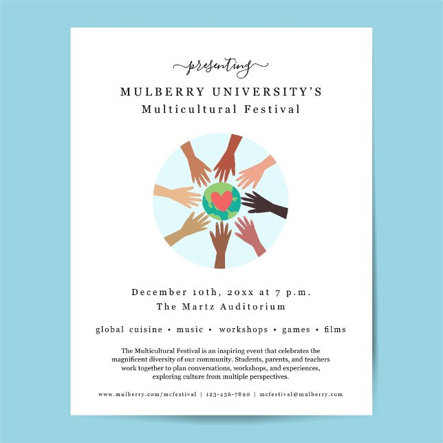 Folheto Noturno Internacional do Festival Multicul (Criador carregado)