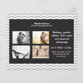 Folheto pequeno para empresas de fotografia