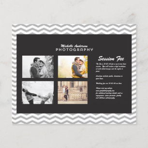 Folheto pequeno para o negócio da fotografia