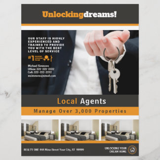 Folheto Personalizável de Imóveis Imóveis