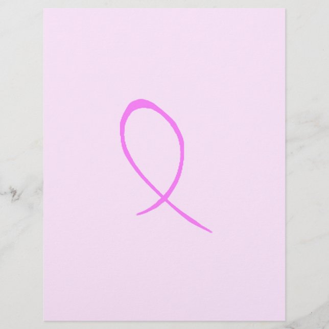 Folheto Personalizável de Sensibilização do Cancer (Frente)