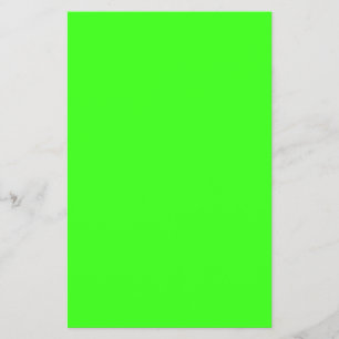 Folheto Personalizável Neon Green