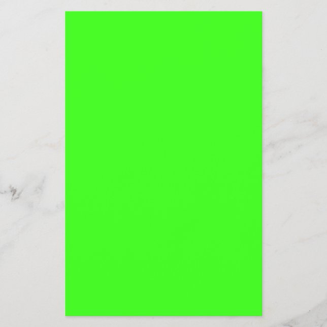 Folheto Personalizável Neon Green (Frente)
