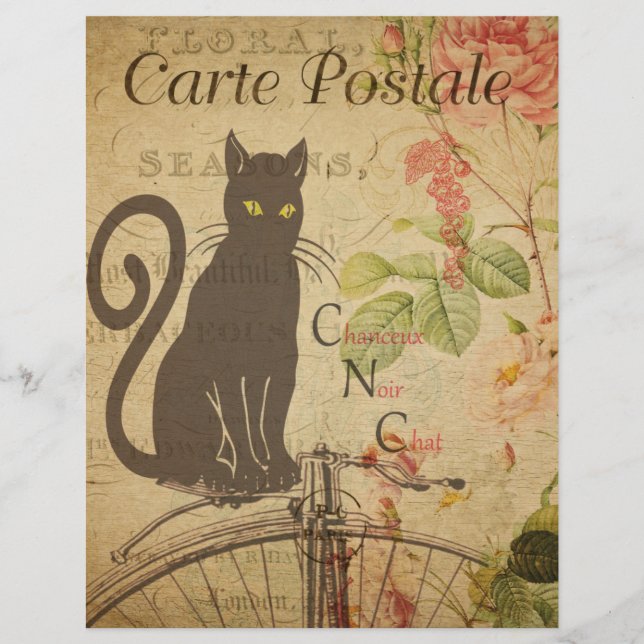 Folheto postal francês (Frente)