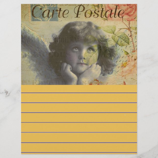 Folheto postal francês (Frente)