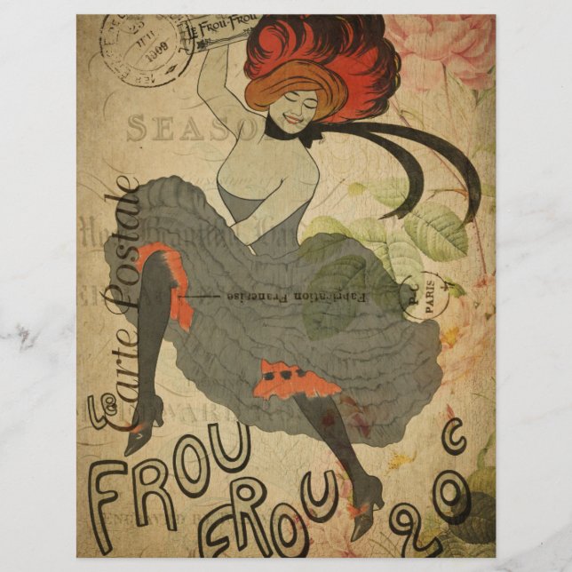 Folheto postal francês (Frente)