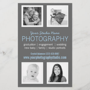 Folheto profissional do fotógrafo Pro