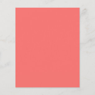 Folheto Rosa de Salmão