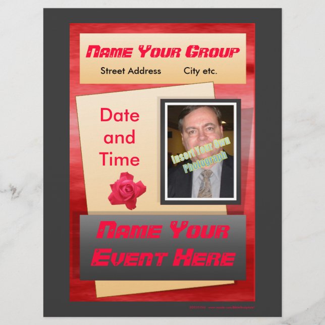 Folheto - Shimmer Vermelho (Frente)