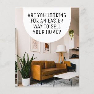 Folheto Simples do Realtor Profissional Moderno