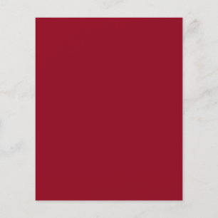 Folheto Vermelho Burgundy