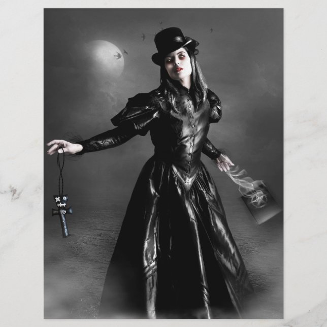 Folhetos de Bruxaria Personalizáveis (Frente)