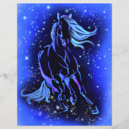 Folhetos de Cavalo Corrente