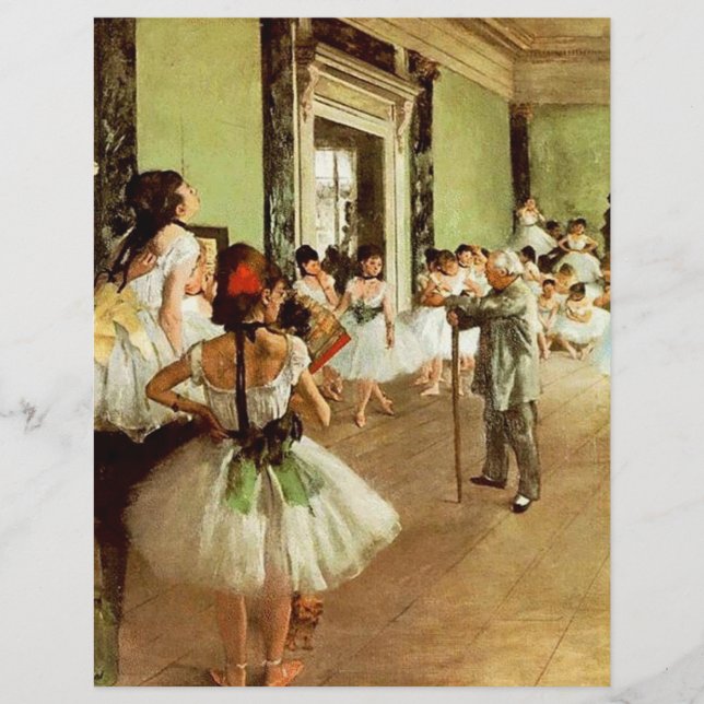 Folhetos de Classe de Dança (Frente)