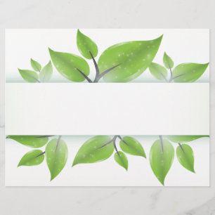 Folhetos de eventos ecológicos