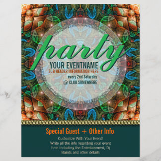 Folhetos de Eventos Feitos Prontos para a Tribo En