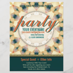 Folhetos do Partido Moderno Tribal Prontos para o