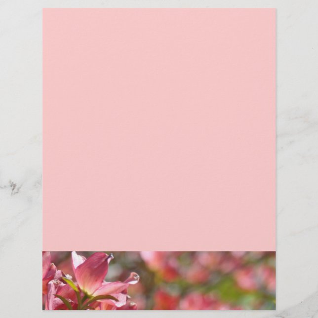 Folhetos personalizados Criam suas próprias flores (Frente)