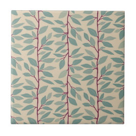 Foliage minimalista em cascata deixa berry lacrimo