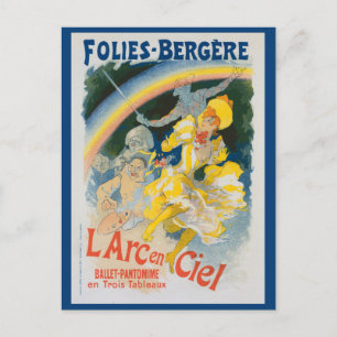 Folies Bergère - L'arc en ciel - Cartão postal C