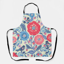 Folk Art Apron