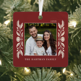 Folk Art Floral Foto Natal