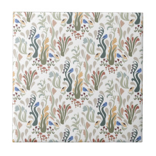 Folk Art Meadow e Blue Bird na Terra Tones