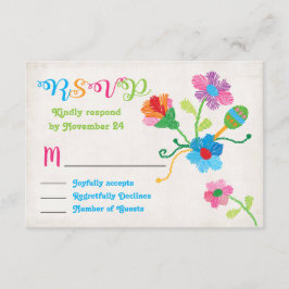 Folk art mexicano Fiesta Embroidery RSVP